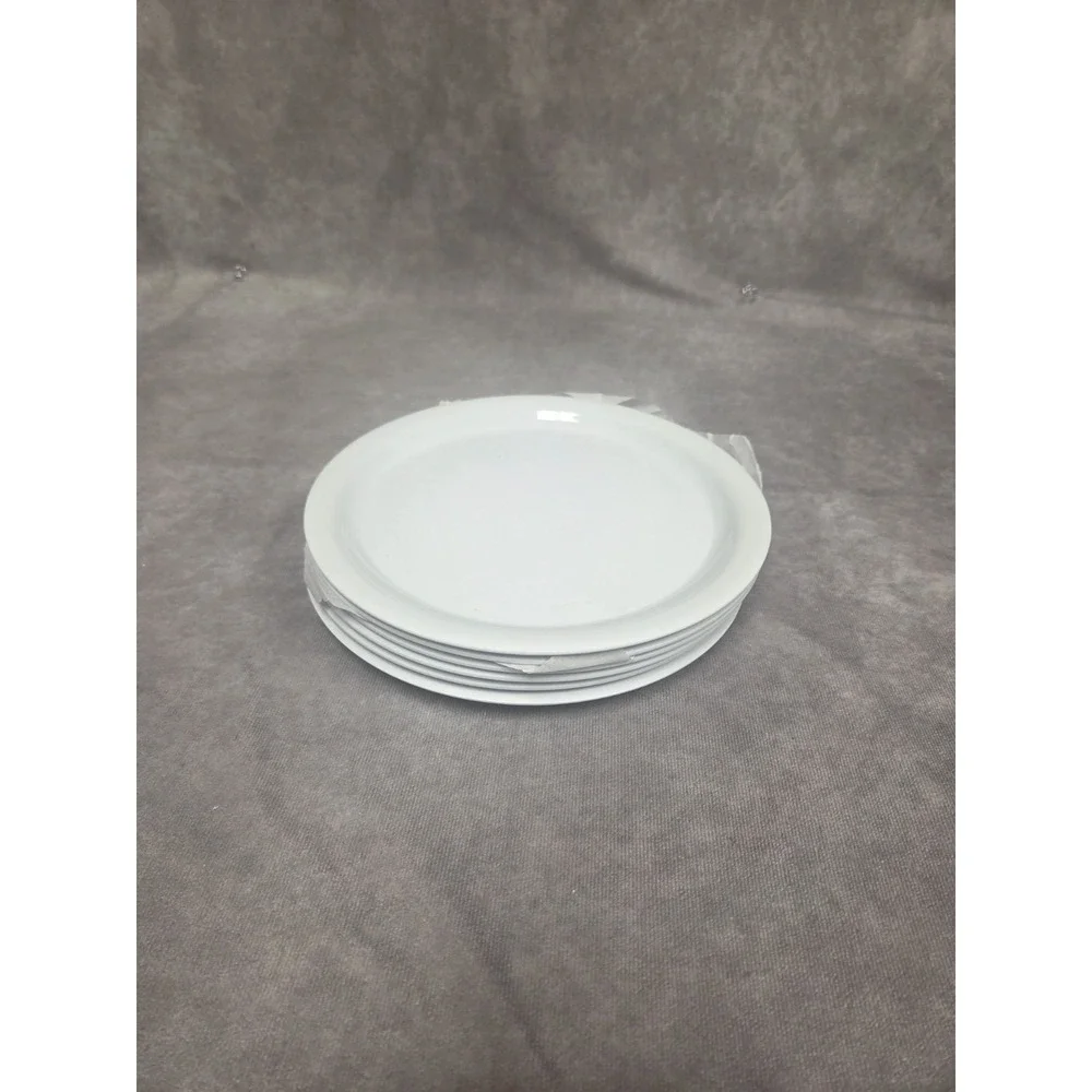 Melamine Plates set of 6, 10-inch 100% Melamine Dinner Plates for Everyday Us...
